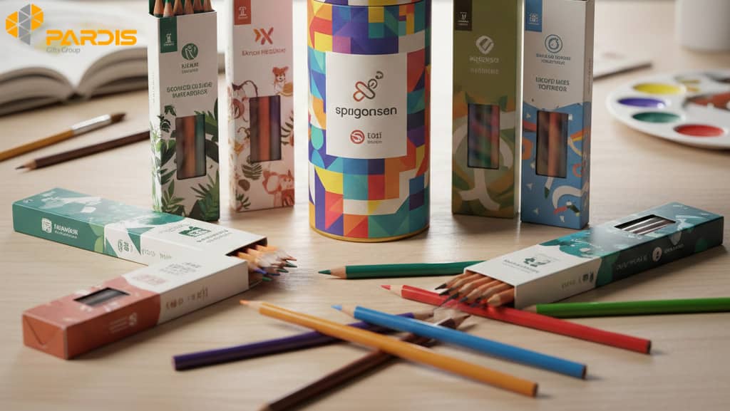 مداد رنگی تبلیغاتی