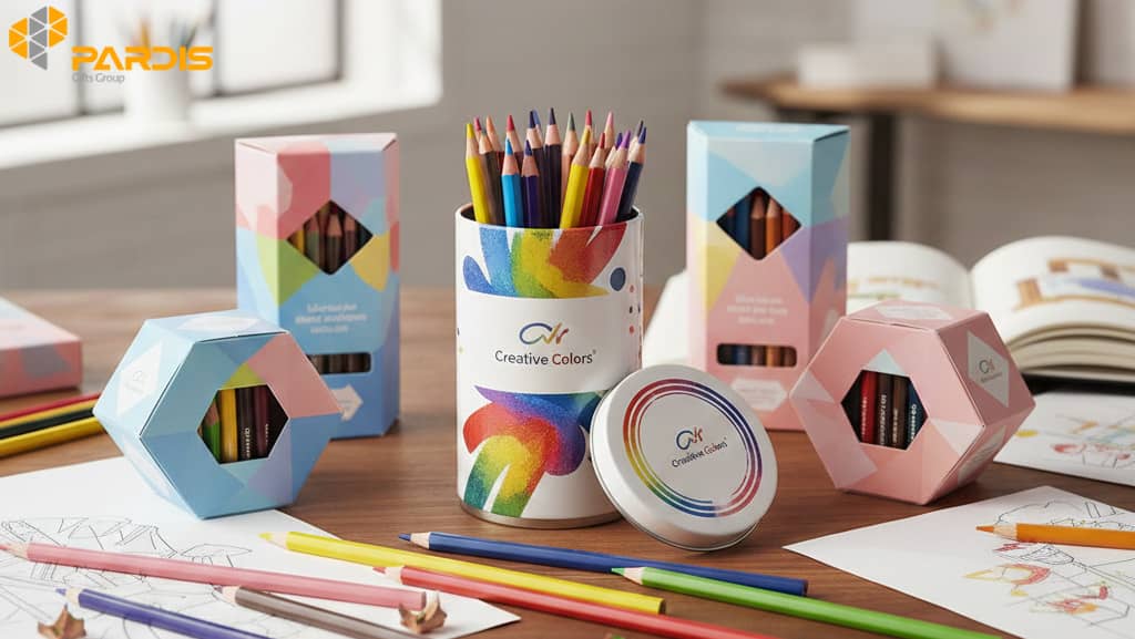 خرید مداد رنگی تبلیغاتی